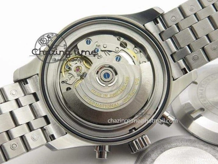 MIROTIME 0114 Minimalist Pilot Chrono 3777 43mm ZF 1:1 Best Edition Black Dial On SS Bracelet A 7364